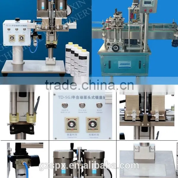 Sipuxin_Semi Automatic Plastic Bottle Screw Capping Machine photo-6