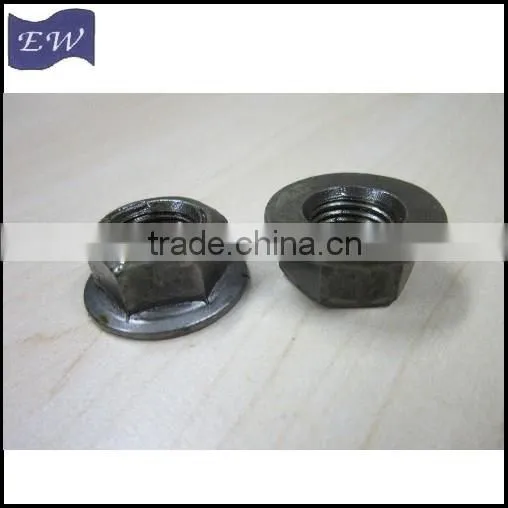 1/4"-20 UNC Flange Nuts ,plain on Stock photo-4
