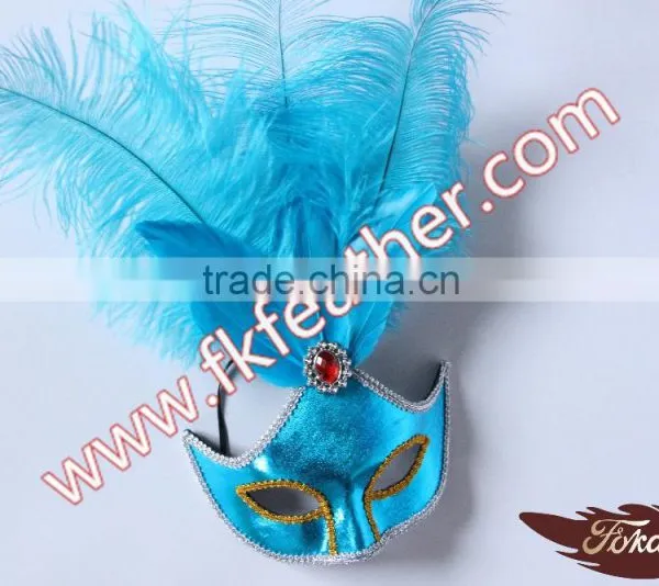 New Products 2016 Feather For Mask Goose Feather And Ostrich Feather Mask For Adult Sex Mask Wedding Supplies photo-4