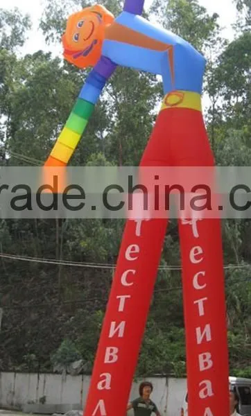 Cheap Colorful Inflatable Man Sky Dancer photo-5