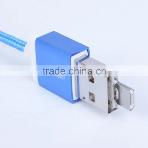 Magic Otg Cable Charge Phone by Another Phone, Data Transfer and Fastest Charging Nylon Magic Flat Usb Cable Quality Choice photo-2