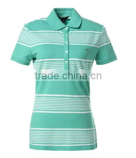 Fashion Ladies Polo Shirt Cotton Polo Shirt Printing photo-2