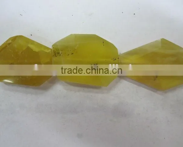 Wholesale Flat Faceted Tumbled Lapis Fashion Beads in Different Size photo-4