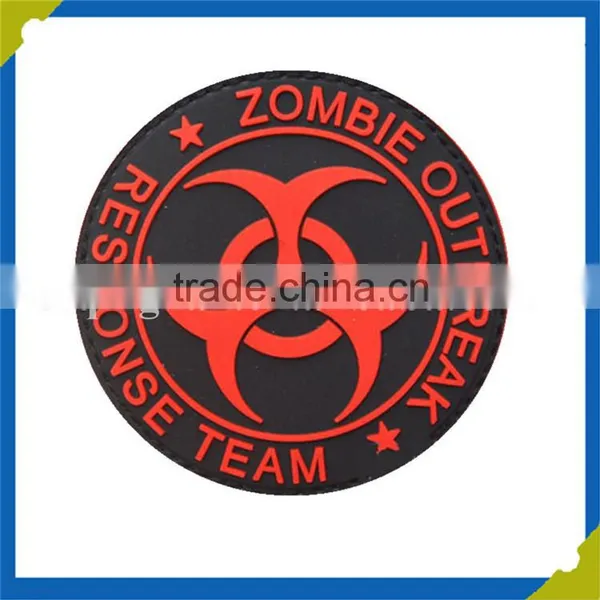 Customized Personalized Embossed PVC/Rubber Patches photo-4