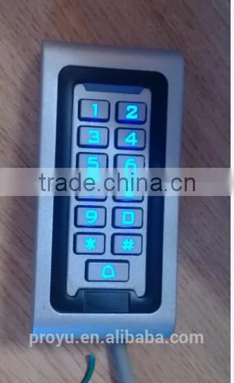 New Arrival Waterproof Metal Case Standalone Waterproof Keypad Access Control photo-3