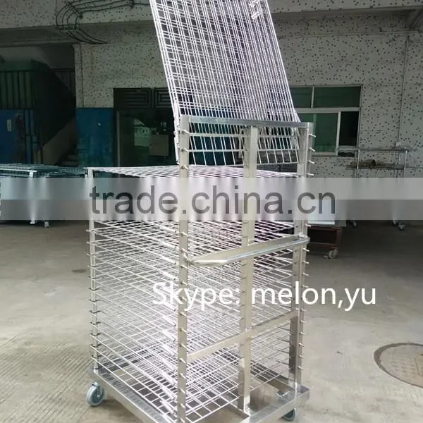 High Quality 15 Lever Chrome Mesh Drying Rack photo-3
