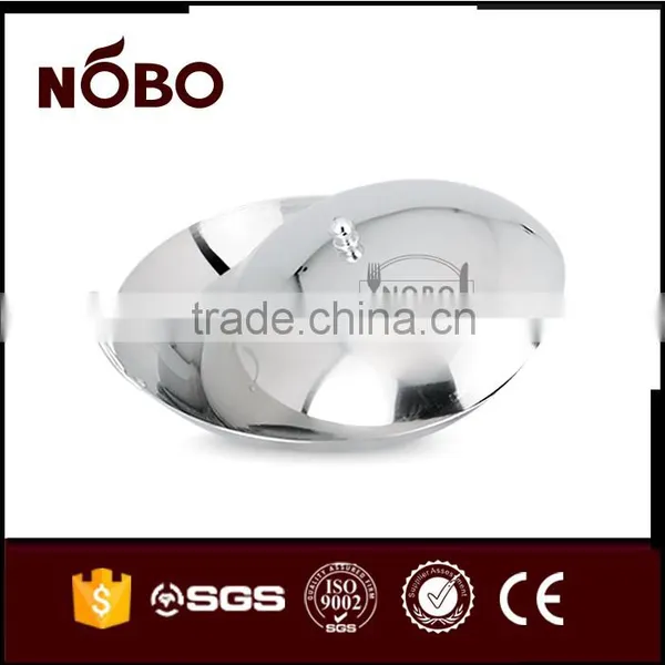 High Quality Chinese Wok With Stainless Steel Lid photo-4