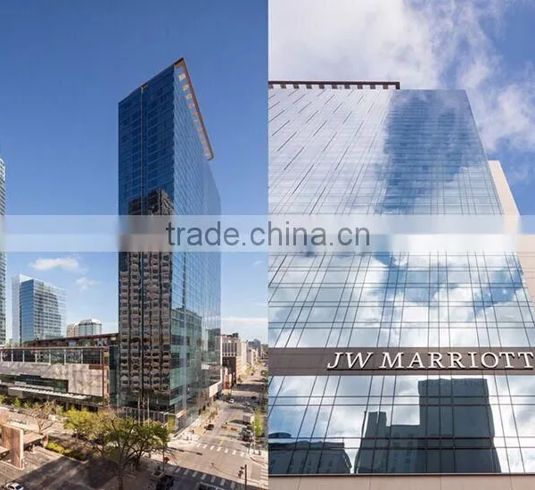 Unitized Glass Curtain Wall Price From Guangzhou Hwarrior photo-3