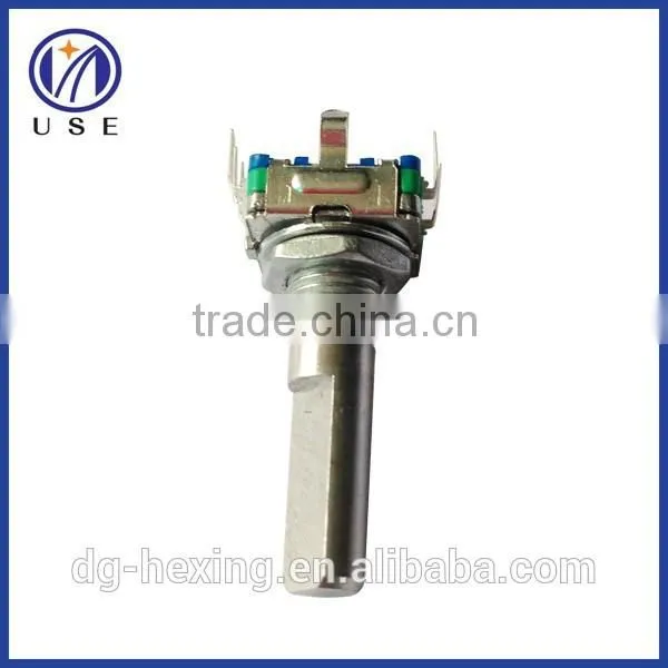 11mm Size Metal Shaft Rotary Encoder With Press Switch photo-2