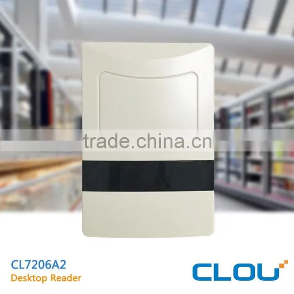 Desktop USB UHF RFID Reader PR9200 Chip UHF Reader/Small RFID Reader RS232