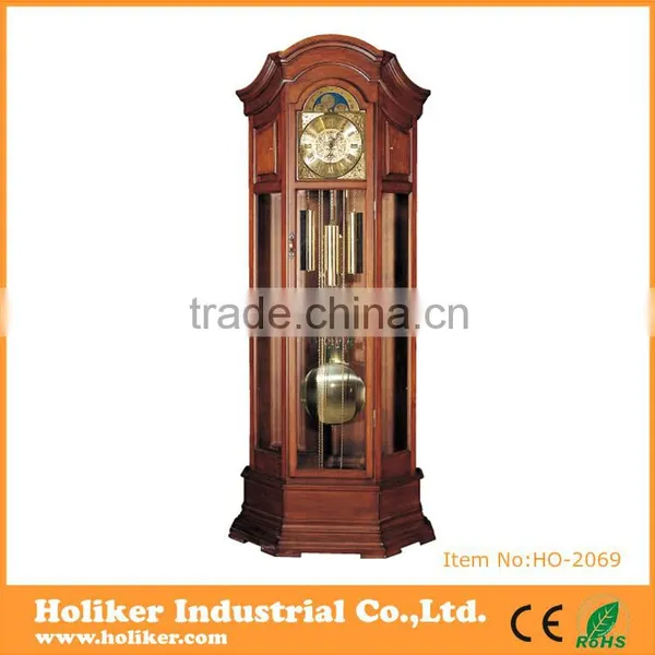 Chiming grandfather clock