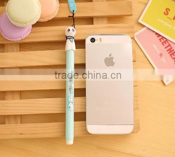 0.38mm Cute Expressions Snowman Gel Pen Ink Marker Pen School Office Supply Escolar Papelaria photo-2