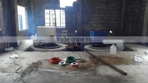 Hot Sale Automatic Industrial Biomass Wood Pellet Burner Aluminium Melting Furnace 300/500/800/1000KG Capacity photo-2