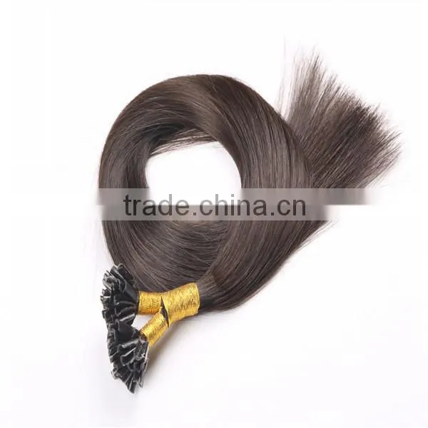 Wholesale Full Cuticle Hight Quality Keratin I Tip Hair/U Tip Hair/Flat Tip Hair Extension photo-2