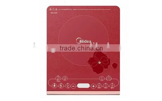 Red Glass Charger Plate Thermal Resistance Tinted Glass for Cooker photo-2
