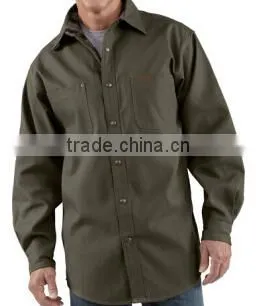 2014 Trendy Custom Button up Work Shirts