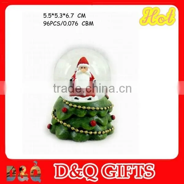 High Quality Souvenir Transparent Poly Resin Glass Snow Globe photo-5