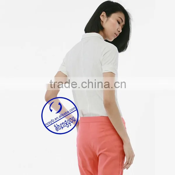 100 Cotton Blank Polo Shirt Wholesale photo-2