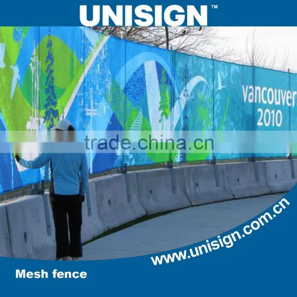 Unisign Hot Selling Advertisement Banner Printing Material With Mesh Banner Printing photo-6