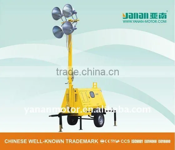 Mobile Light Tower Diesel Generator Light Tower