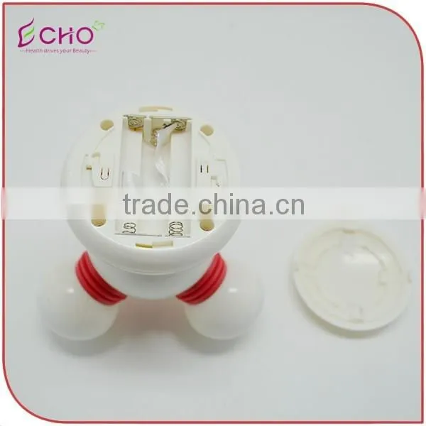 Portable Triangle Atom-shaped Body Massager With LED Light photo-3