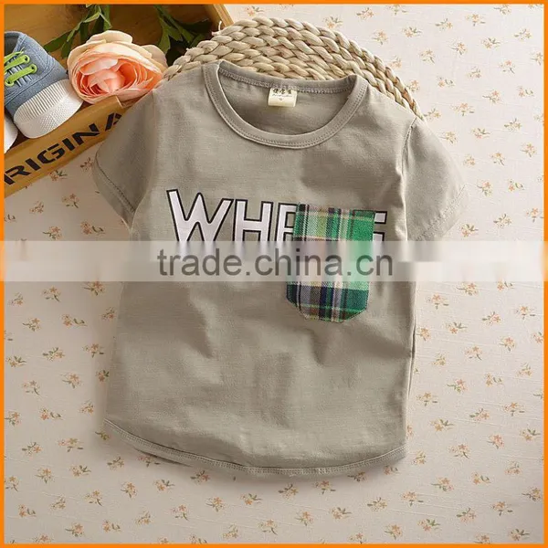 2016 South Korean Children's Summer T-shirt T-shirt Cotton Small Men and Women Wear Short Sleeved on Behalf of a Child photo-2