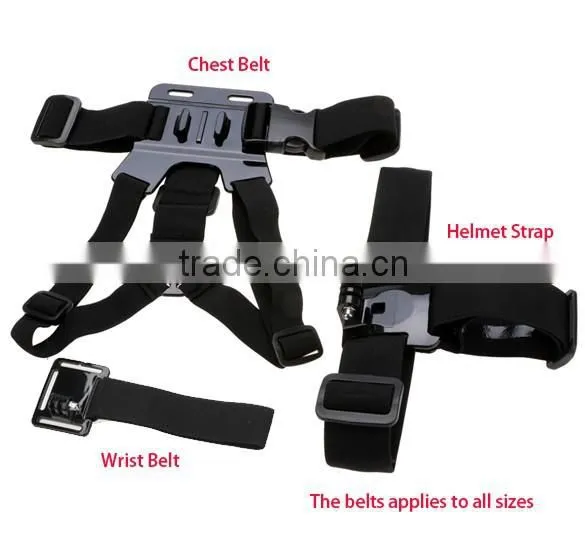 Chest/Hea Wrist Strap Floating Grip Handheld Gopro Selfie Stick Accessories For Gopro Hero 4 SV020352 photo-4
