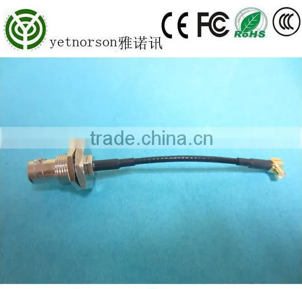 Pigtail Coaxial Cable With Connector N Female to Right Angle Mmcx Rg179 Cable Assembly photo-4