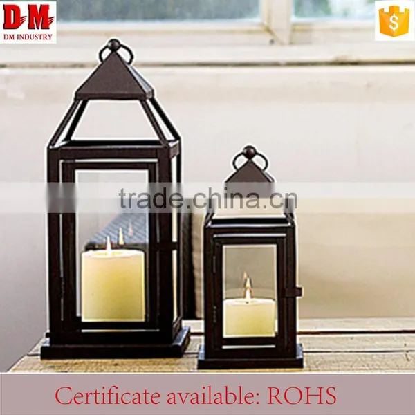Best Seller Contemporary Outdoor Black Metal Lantern