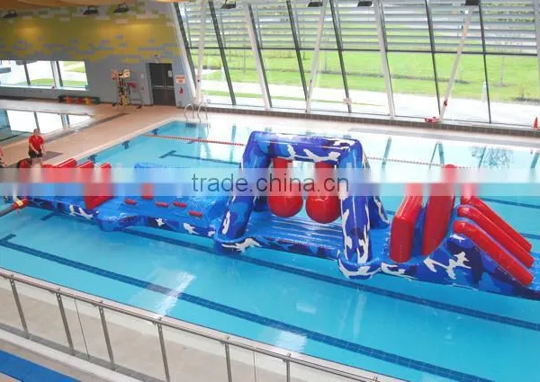 Customize Design Inflatable Water Obstacle Course for Sale photo-2
