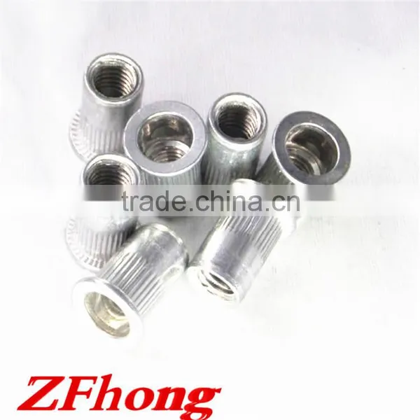 M3 , m4 ,m5, M6, M8, M10 Flat Head Aluminum Rivet Nut photo-3