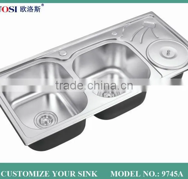 2015 Modern Style Silver Attractive Mobile Hand Wash Station 9745A
