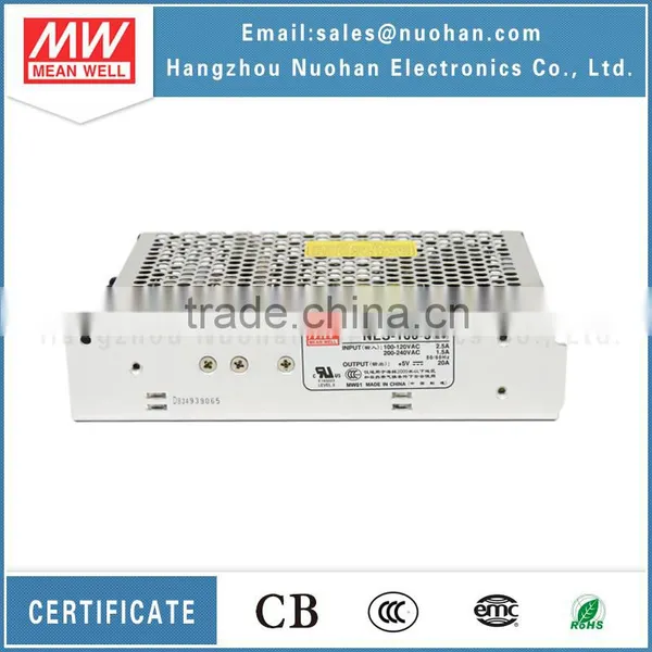 Mean Well NES-100-5 Smps 100W 5V Switching Power Supply photo-2
