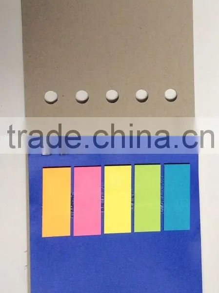 Mini Sprial Pocket Note Book With Colorful Sticky Notes photo-2