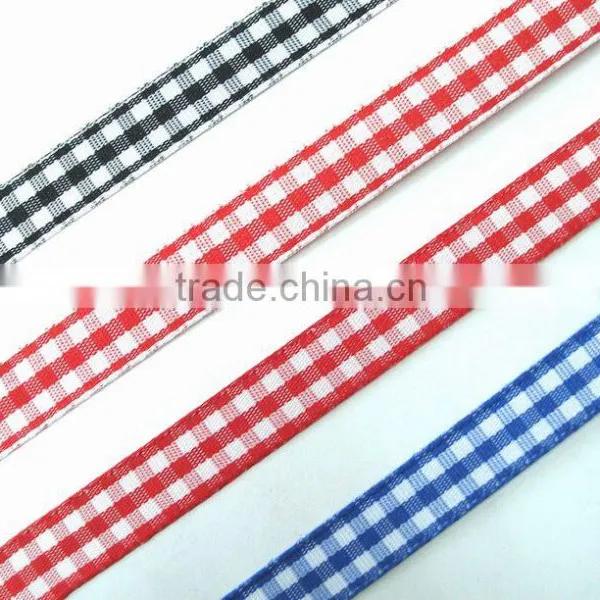 polyester tartan ribbon plaid strap scottish scotch webbing