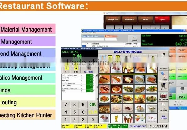 IZP015 2015 Pos All In One Pos System Dual Screen Lowest Price Quality Choice photo-4