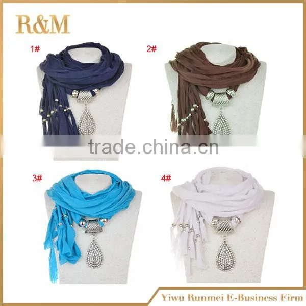 Factory Main Products! Trendy Style Water Drop Lady Scarf for Promotion photo-2