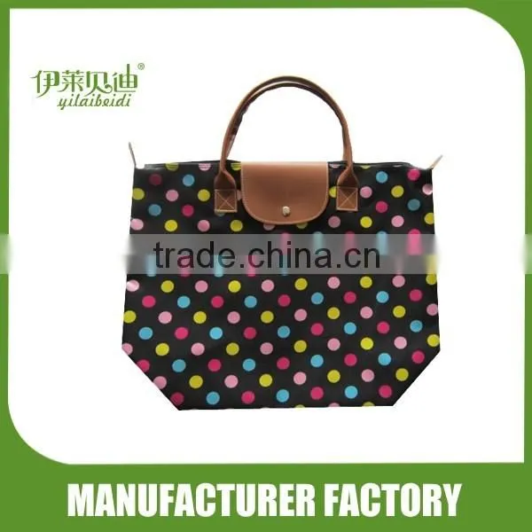 Foldable Shopping Bags With Heart Printed photo-6