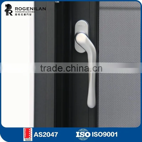 ROGENILAN 118 Series French Window Grill Design Aluminum Room Window Models photo-6