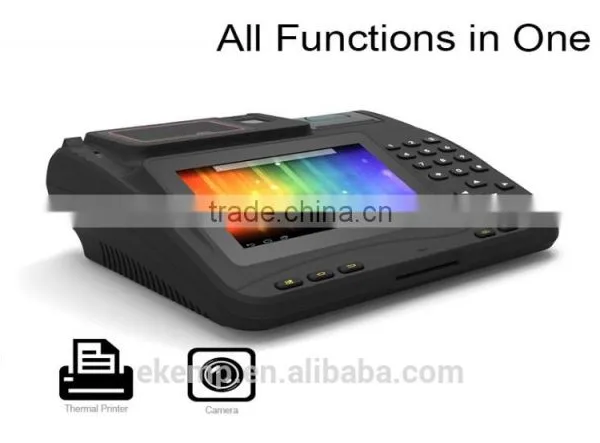 Smart Android POS Terminal for Different Application With Barcode Scanner Thermal Printer Fingerprint photo-4