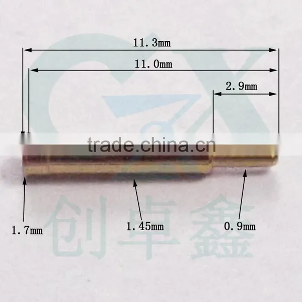 SMT 6.0mm Brass Pogo Pin Connector Charging Contact for Smartwatch