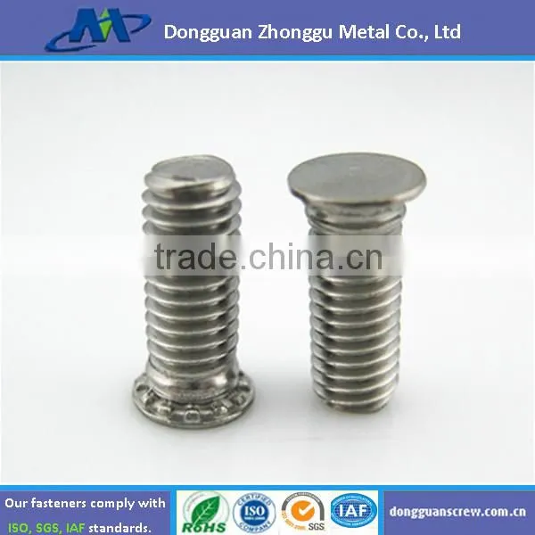 Stainless Steel Flush Head Self-Clinching Studs