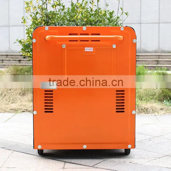 BISON China 6kva Silent Diesel Generator Set Standard 220v to 380v Home Use Diesel Generator photo-2