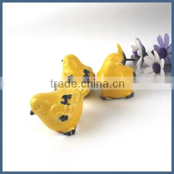 Lovely Ceramic Craft Bird Figurine for Home & Garden Decor photo-6