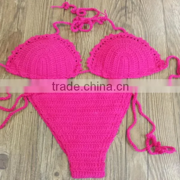 Crochet Cream Swimwear photo-5