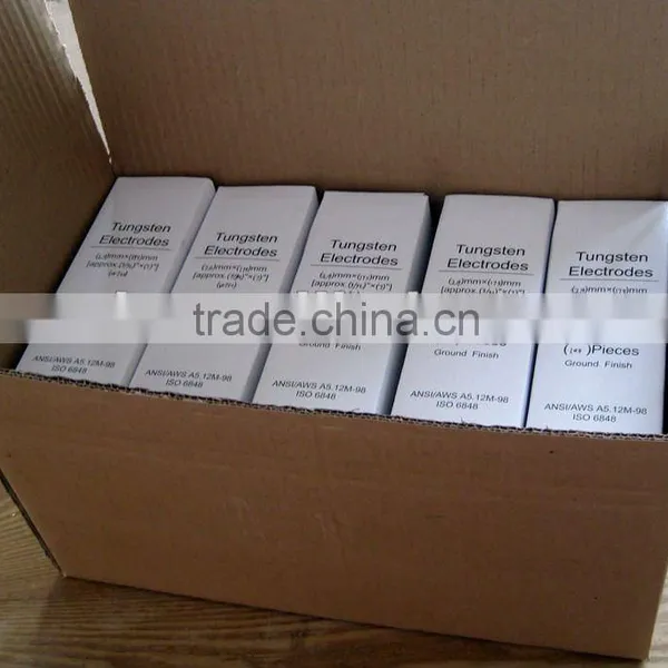 ISO 6848 2% WT20 2.0mm Thoriated Tungsten Welding Electrode photo-3