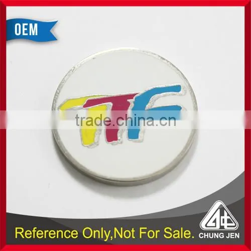 Best Selling Euro Plastic / Metal Laser Logo Trolley Shopping Coin photo-6