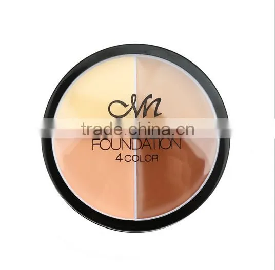 Wholesale Best Professional Menow.pro 4 Colors Foundation Makeup Concealer For Oily Skin photo-4