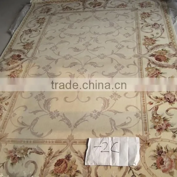 Handmade Wool & Silk Art Rug Chinese Handcraft Wool & Silk Carpet