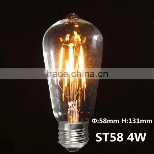 50000 Hours Working Time E27 Socket Base Industrial Vintage Light photo-6
